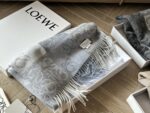 Loewe Cashmere Scarf Delicate Colour Palette Soft And Comfortable Complete With Box - Image 5