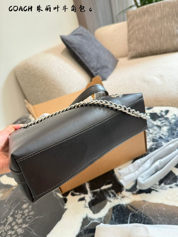 Coach Juliet Series Classic Monogram Shoulder Crossbody Bag - Image 9