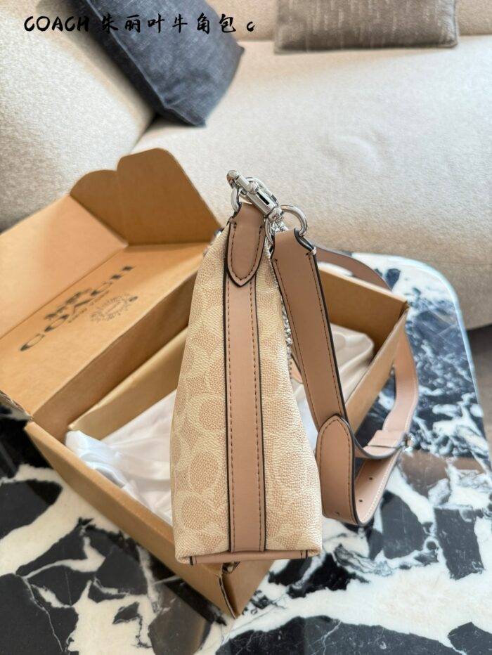 Coach Juliet Series Classic Monogram Shoulder Crossbody Bag - Image 3