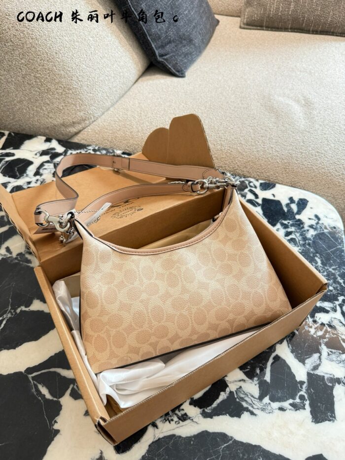 Coach Juliet Series Classic Monogram Shoulder Crossbody Bag - Image 4