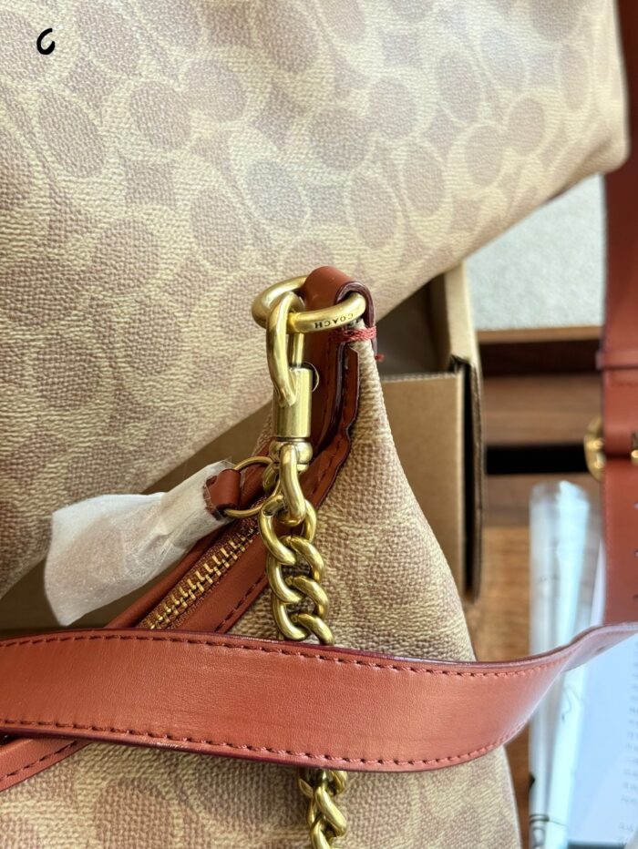 Coach Juliet Classic Monogram Shoulder Crossbody Bag - Image 5
