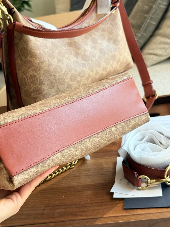 Coach Juliet Classic Monogram Shoulder Crossbody Bag - Image 7