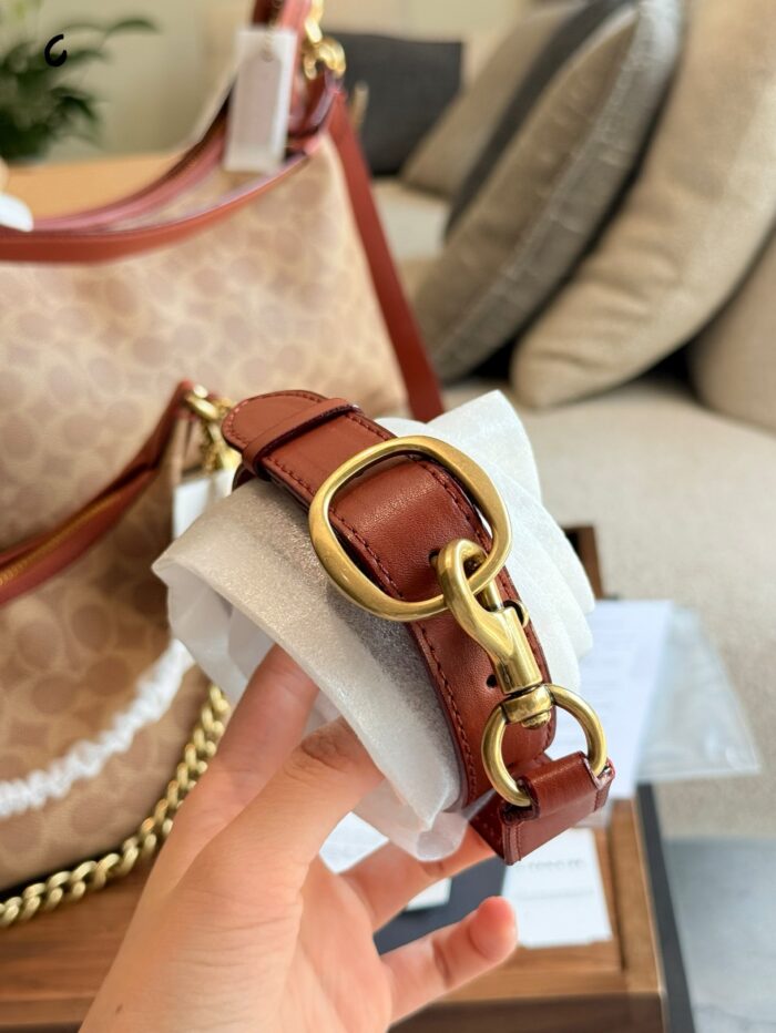 Coach Juliet Classic Monogram Shoulder Crossbody Bag - Image 9