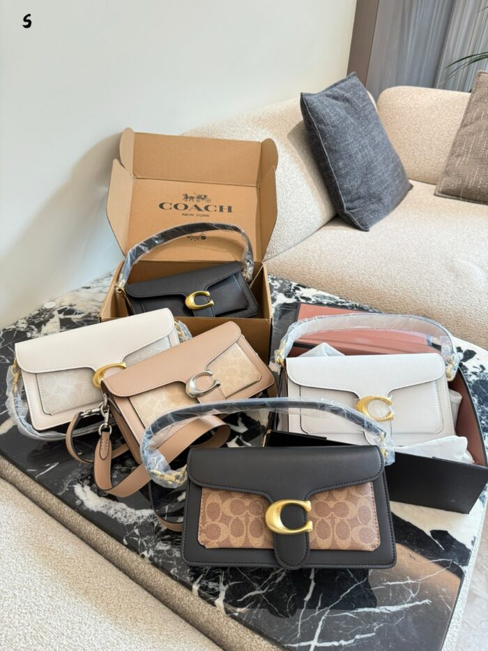 Coach Tabby Series Classic Dionysus Bag Multiple Colours Underarm Crossbody Style Adjustable Shoulder Strap Internal Compartment - Image 10