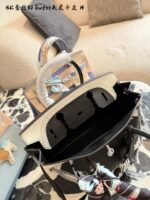 Hermès Birkin 25 Lace Pearl Grey Discontinued Limited Edition Handbag - Image 9