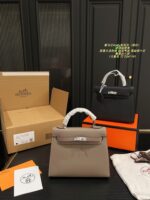 Hermès Kelly Bag (Silver Buckle) An Absolute Must-Have For Sophisticated Style - Image 6