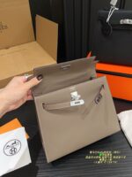 Hermès Kelly Bag (Silver Buckle) An Absolute Must-Have For Sophisticated Style - Image 7