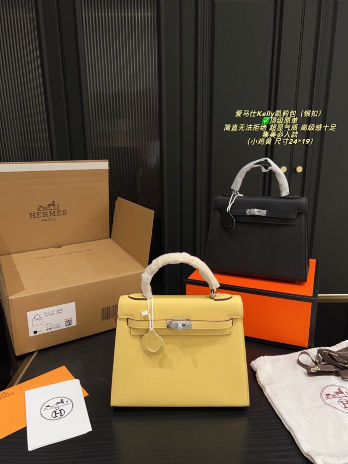 Hermès Kelly Bag (Silver Buckle) An Absolute Must-Have For Sophisticated Style - Image 13