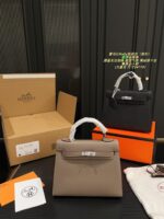 Hermès Kelly Bag (Silver Buckle) An Absolute Must-Have For Sophisticated Style - Image 14