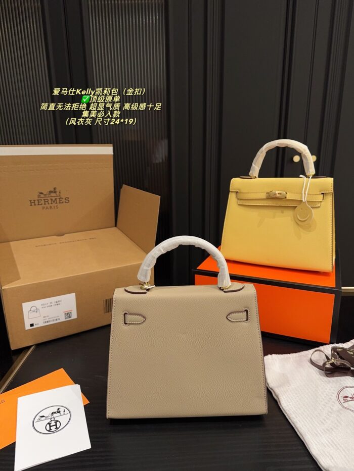 Hermès Kelly Bag (Gold Buckle) Exudes Sophistication And Elegance - Image 2