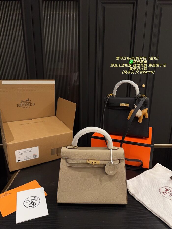 Hermès Kelly Bag (Gold Buckle) Exudes Sophistication And Elegance - Image 16