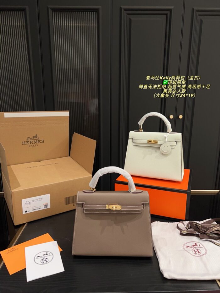 Hermès Kelly Bag (Gold Buckle) Exudes Sophistication And Elegance - Image 19