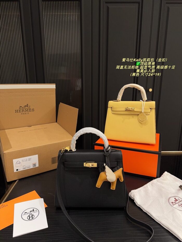 Hermès Kelly Bag (Gold Buckle) Exudes Sophistication And Elegance - Image 20