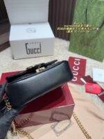 Gucci Marmont Chain Bag Metal Double G Logo Platinum Colourway Timelessly Chic - Image 7