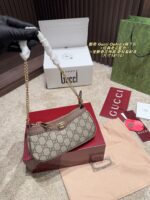 Gucci Ophidia Underarm Bag Classic Monogram Colourway New Monogram Finish Lightweight And Durable - Image 4
