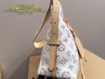 Louis Vuitton 24 Limited Edition Denim Carryall Lightweight And Versatile Styling Riveted Vegetable-Tanned Leather Shoulder Strap - Image 7