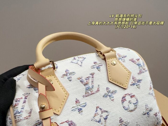 Louis Vuitton Voyage Collection Cushion Bag Exceptionally Luxurious Texture A Daily Eye-Catcher - Image 3