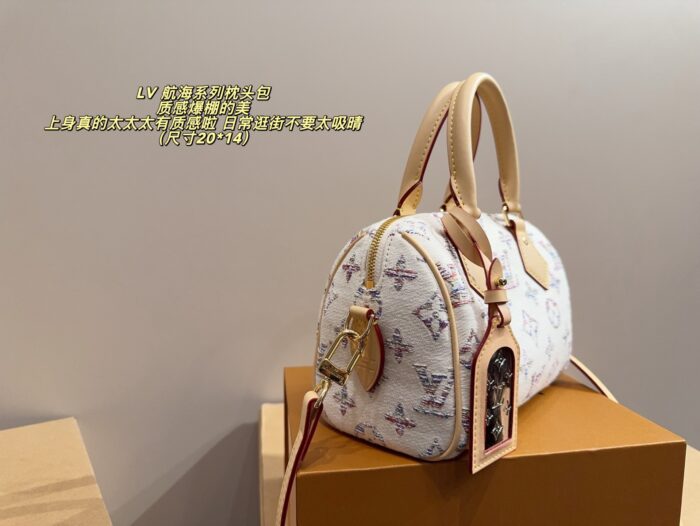Louis Vuitton Voyage Collection Cushion Bag Exceptionally Luxurious Texture A Daily Eye-Catcher - Image 6