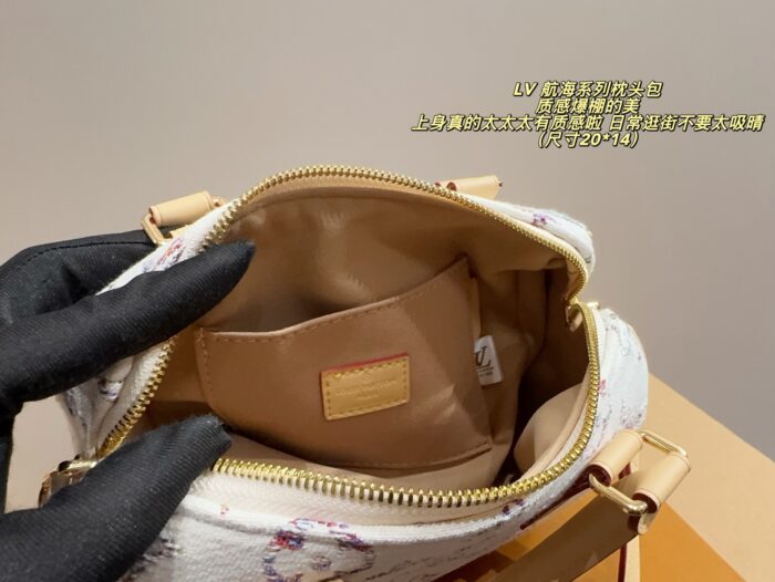 Louis Vuitton Voyage Collection Cushion Bag Exceptionally Luxurious Texture A Daily Eye-Catcher - Image 8