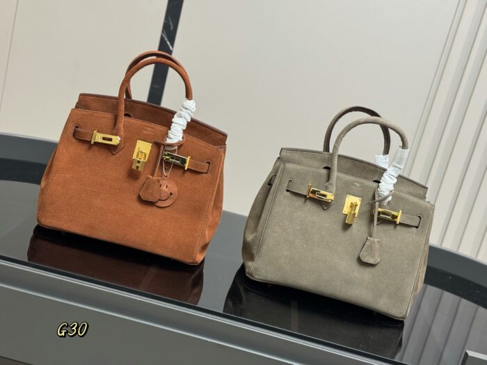 Hermès Bk30 Top-Grain Leather Handbag (Authentic Quality) - Image 2