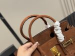Hermès Bk30 Top-Grain Leather Handbag (Authentic Quality) - Image 3