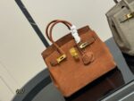Hermès Bk30 Top-Grain Leather Handbag (Authentic Quality) - Image 5