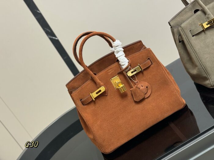 Hermès Bk30 Top-Grain Leather Handbag (Authentic Quality) - Image 5