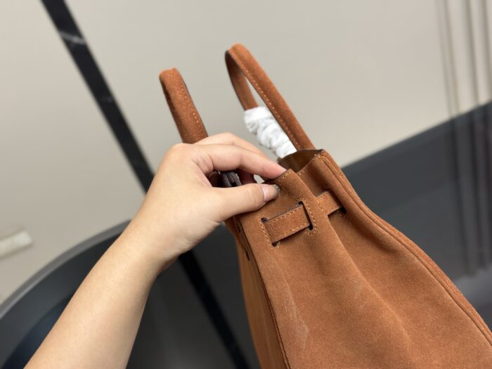Hermès Bk30 Top-Grain Leather Handbag (Authentic Quality) - Image 6