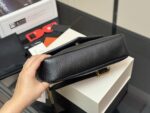 Yves Saint Laurent Calypso Lambskin-Patterned Underarm Chain Bag - Image 8