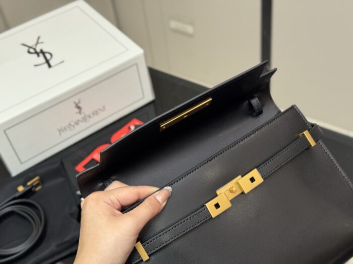 Yves Saint Laurent Manhattan Shoulder Bag Cool, Edgy Luxury. Versatile And Sweet. - Image 4