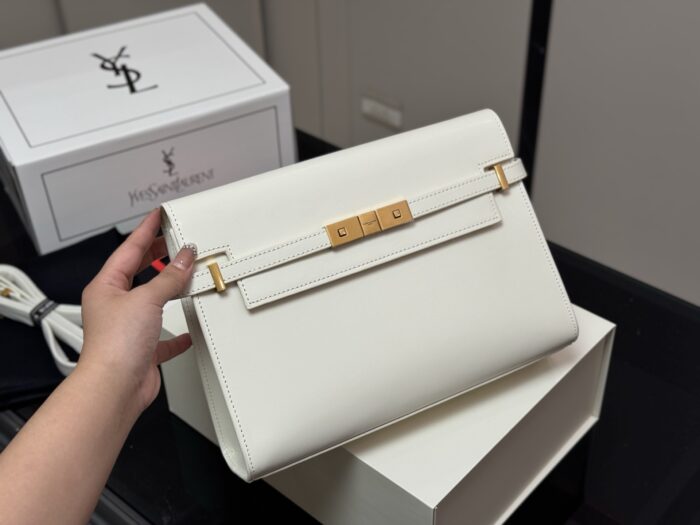 Yves Saint Laurent Manhattan Shoulder Bag Cool, Edgy Luxury. Versatile And Sweet. - Image 12