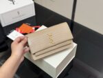 Yves Saint Laurent Sunset Bag With Crocodile-Embossed Leather And Metallic Logo - Image 12