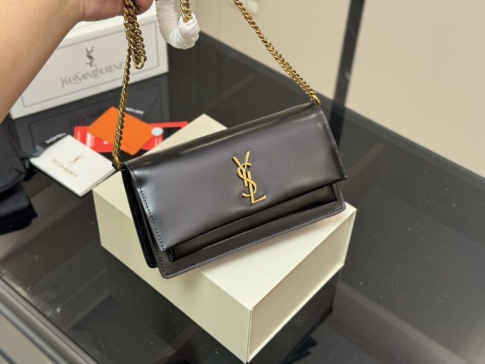 Yves Saint Laurent Sunset Bag Classic Logo Design - Image 2