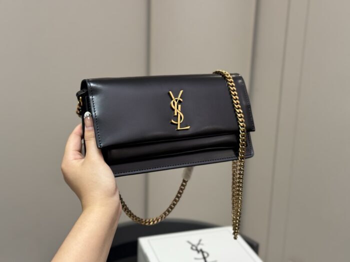 Yves Saint Laurent Sunset Bag Classic Logo Design - Image 9