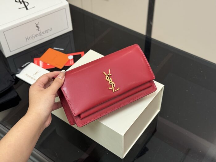 Yves Saint Laurent Sunset Bag Classic Logo Design - Image 13