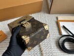 Louis Vuitton Replica Runway Box Bag Square, Compact, Vintage-Inspired Adornments - Image 3