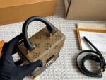 Louis Vuitton Replica Runway Box Bag Square, Compact, Vintage-Inspired Adornments - Image 8