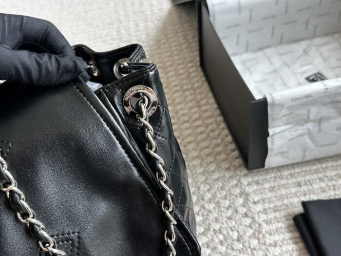 Chanel Tote Bag In Black. Shoulder, Crossbody, Or Handheld. Practical And Unlikely To Clash With Others. - Image 3