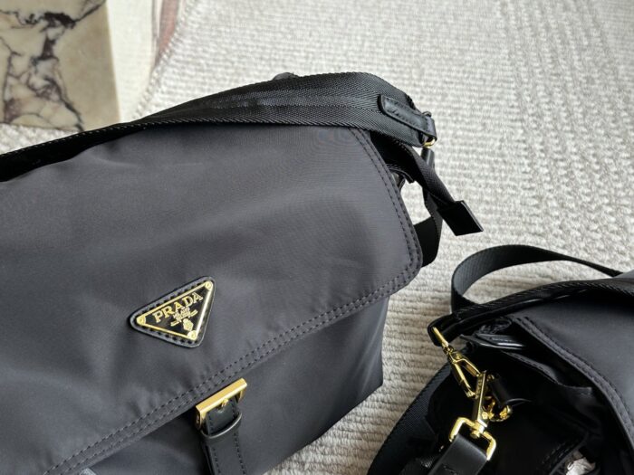 Prada Nylon Series Explore Messenger Bag - Functional Style With Multiple Carry Options - Image 4