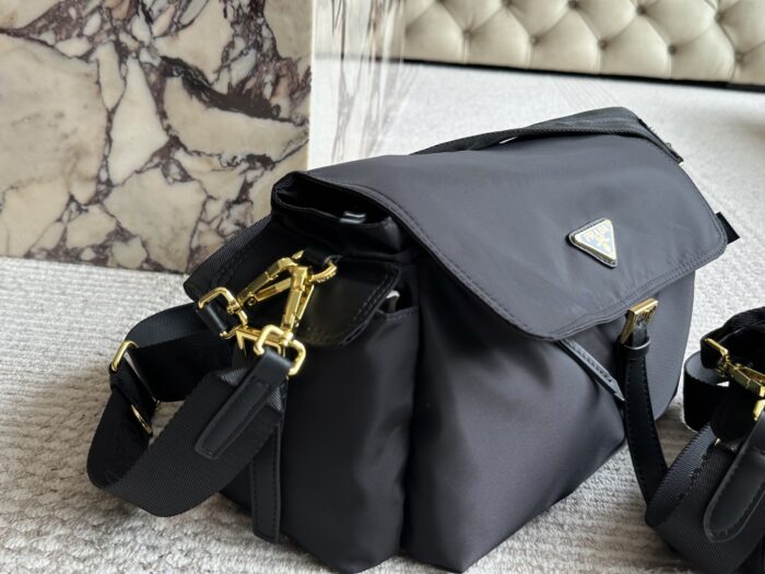 Prada Nylon Series Explore Messenger Bag - Functional Style With Multiple Carry Options - Image 5
