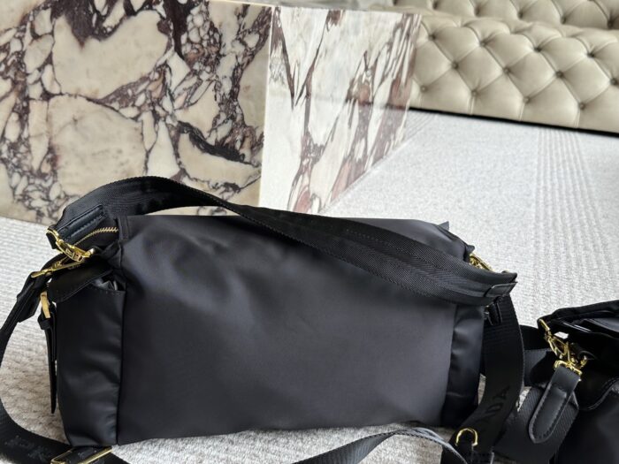 Prada Nylon Series Explore Messenger Bag - Functional Style With Multiple Carry Options - Image 6