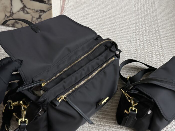 Prada Nylon Series Explore Messenger Bag - Functional Style With Multiple Carry Options - Image 8