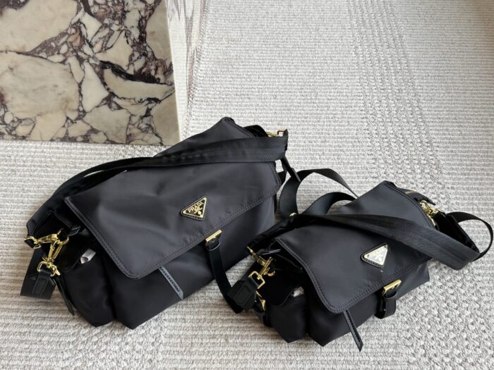 Prada Nylon Series Explore Messenger Bag - Functional Style With Multiple Carry Options - Image 10