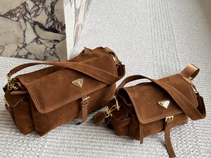 Prada Nylon Series Explore Messenger Bag - Functional Style With Multiple Carry Options - Image 11