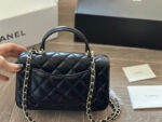 Chanel Cf Handle Tote Bag - Quilted Pattern - Adorable & Spacious - Image 7