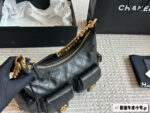 Chanel 25C Hobo Hippie Bag In Matcha Green Jennie'S Signature Soft Calfskin Large Capacity Shoulder/Crossbody/Underarm Bag - Image 2