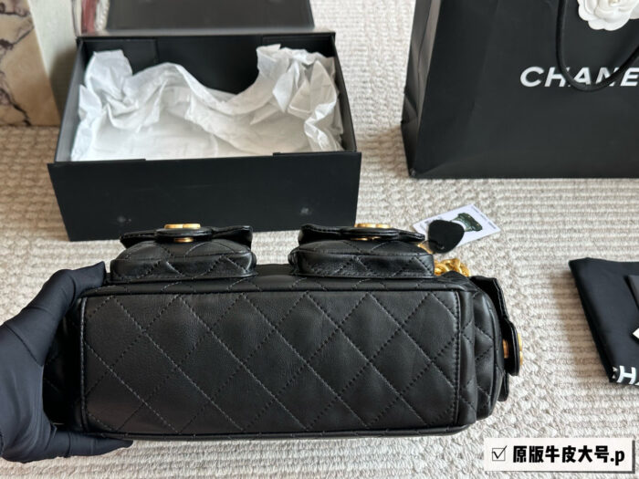 Chanel 25C Hobo Hippie Bag - Jennie'S Original Leather Large Capacity Shoulder/Crossbody/Underarm Bag - Image 7