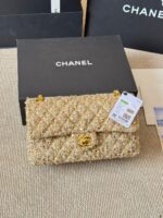 Chanel Cf Chain Shoulder Bag Classic Quilted Double C Tweed Shoulder/Handbag/Crossbody - Image 15
