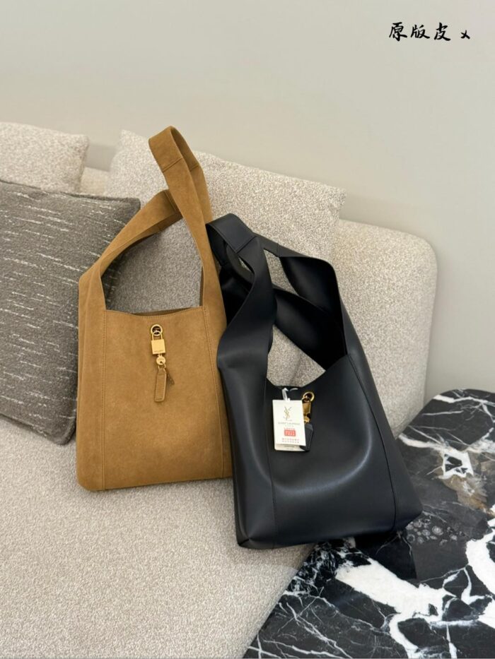 Yves Saint Laurent Hobo Shoulder Bag Full-Leather Vintage-Inspired, Lightweight, Spacious Underarm Bag - Image 1