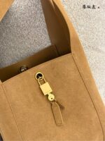 Yves Saint Laurent Hobo Shoulder Bag Full-Leather Vintage-Inspired, Lightweight, Spacious Underarm Bag - Image 5